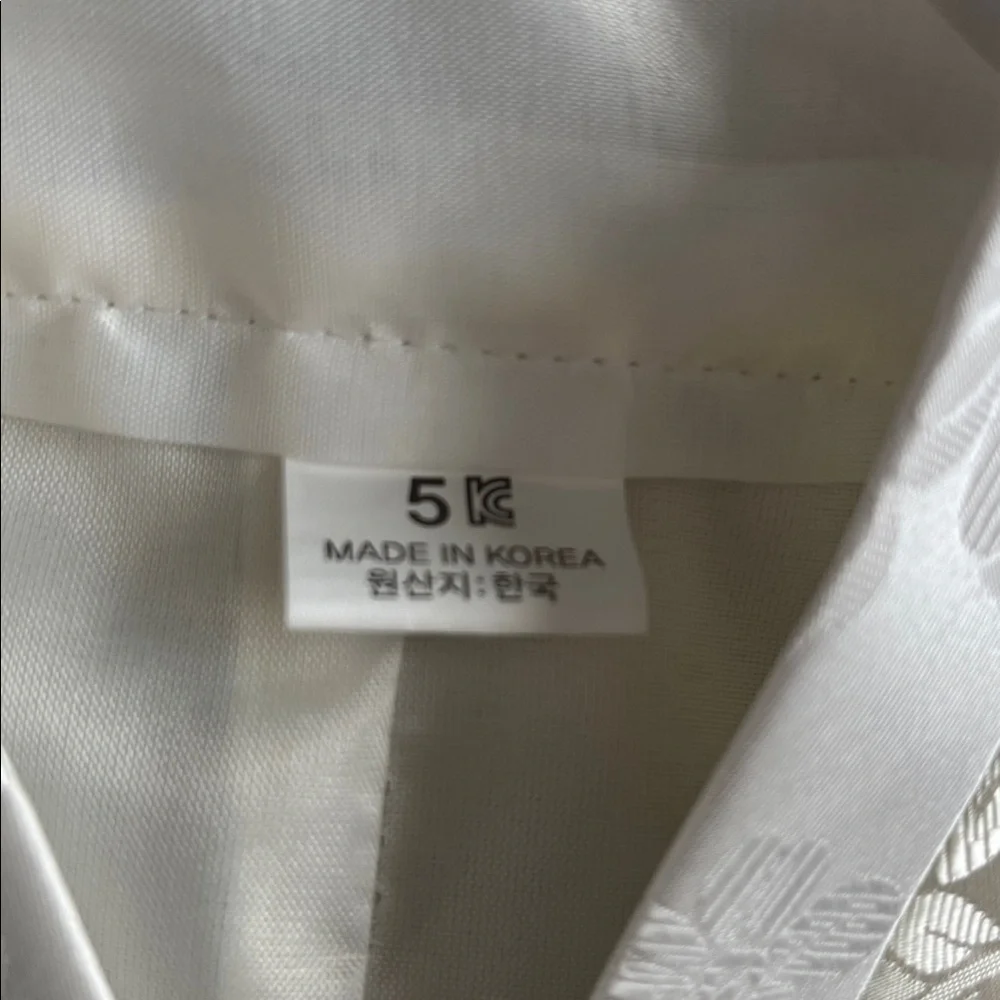 Boys Korean Hanbok Size 5 Blue Purple Like New